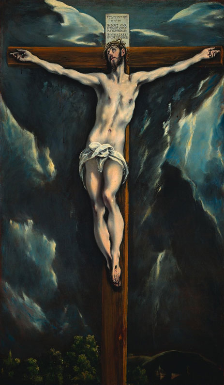 Christ on the Cross, c.1600/10 | El Greco | Gemälde Reproduktion