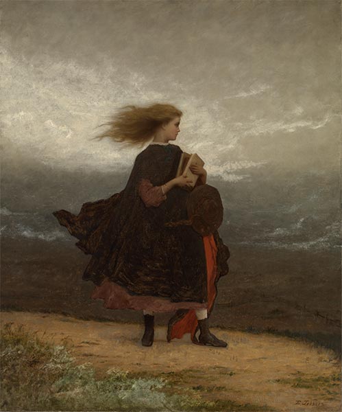 The Girl I Left Behind Me, c.1872 | Eastman Johnson | Painting Reproduction