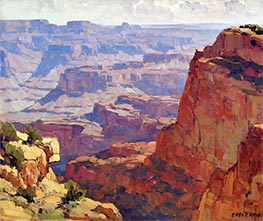 South Rim, Grand Canyon, Undated von Edgar Alwin Payne | Gemälde-Reproduktion