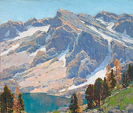 The Sierra Divide, 1921 by Edgar Alwin Payne | Painting Reproduction