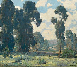 Eukalyptusbäume, Undated von Edgar Alwin Payne | Gemälde-Reproduktion
