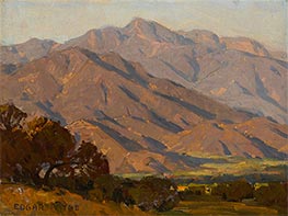 Kalifornische Hügel, Undated von Edgar Alwin Payne | Gemälde-Reproduktion