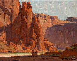 Arizona Canyon (Canyon de Chelly), Undated von Edgar Alwin Payne | Gemälde-Reproduktion
