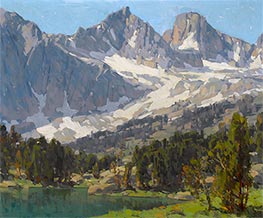 Mount Gayley, High Sierras, California, Undated by Edgar Alwin Payne | Painting Reproduction