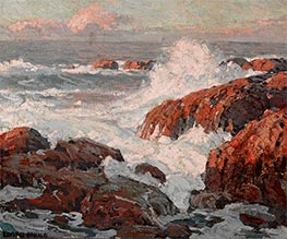 Brechenden Wellen, Undated von Edgar Alwin Payne | Gemälde-Reproduktion