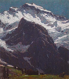 The Jungfrau, Undated von Edgar Alwin Payne | Gemälde-Reproduktion