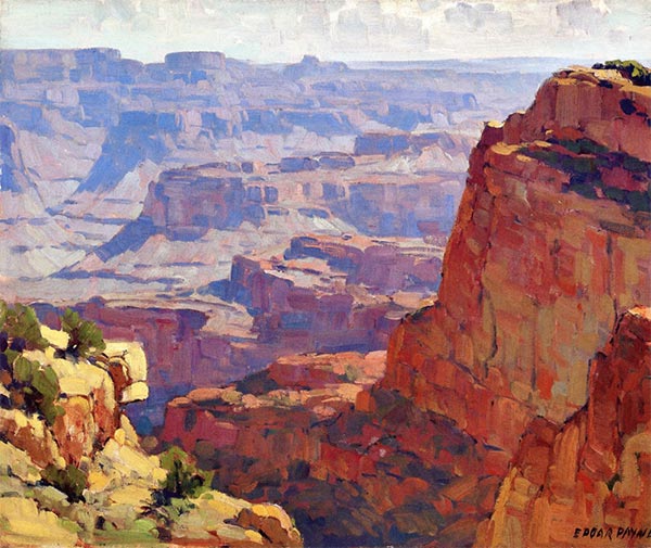 South Rim, Grand Canyon, Undated | Edgar Alwin Payne | Gemälde Reproduktion