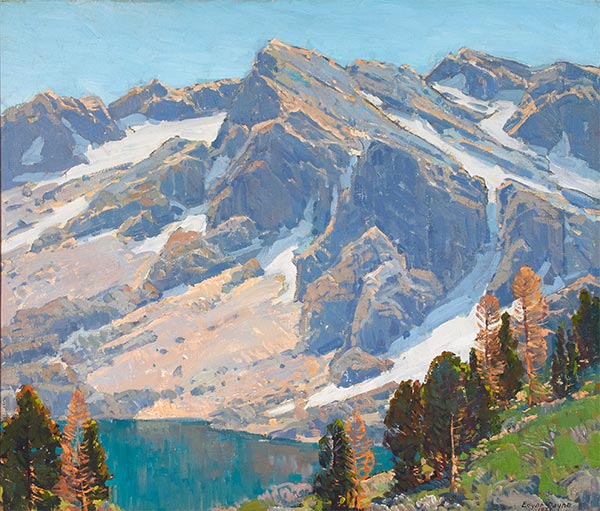 The Sierra Divide, 1921 | Edgar Alwin Payne | Gemälde Reproduktion
