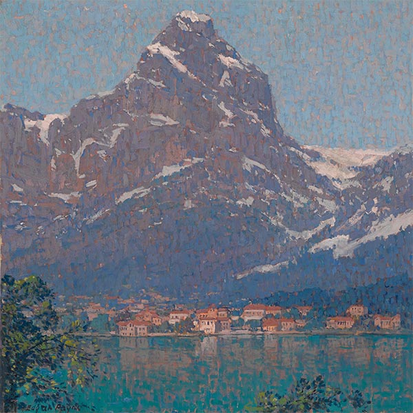 Lake Lucerne, Switzerland, n.d. by Edgar Alwin Payne | Painting Reproduction