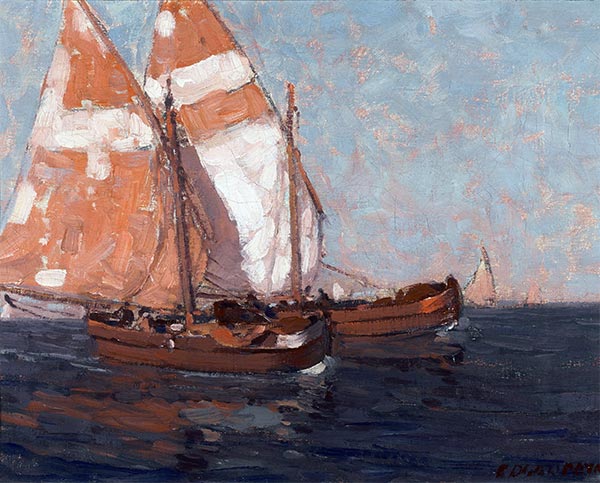 Segelboote an der Adria, Undated | Edgar Alwin Payne | Gemälde Reproduktion