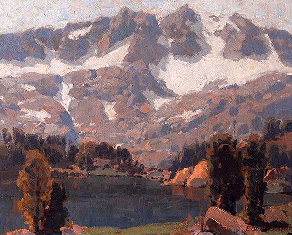 Sierra Snow, Bishop, n.d. by Edgar Alwin Payne | Painting Reproduction