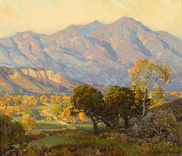 Canyon Mission Viejo, Capistrano, n.d. by Edgar Alwin Payne | Painting Reproduction