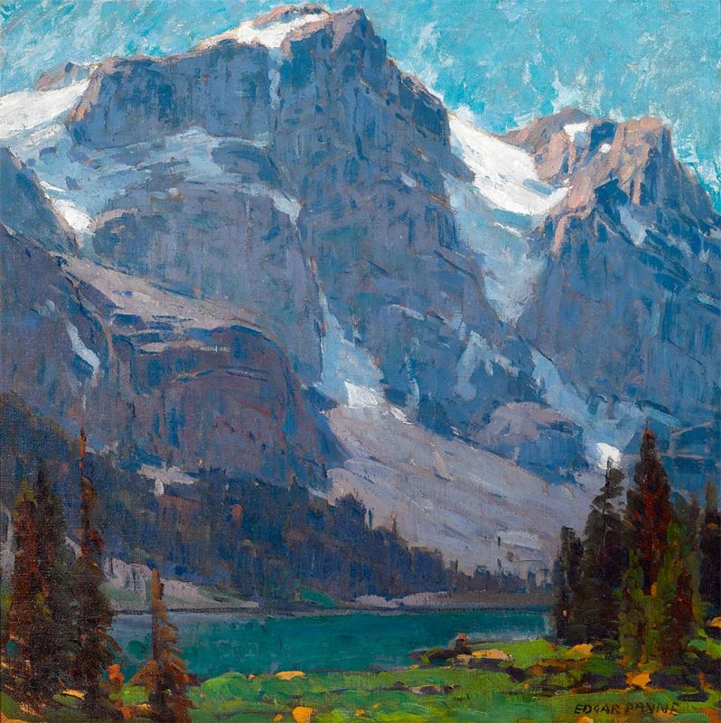 Sierra Lake and Peaks, n.d. by Edgar Alwin Payne | Painting Reproduction