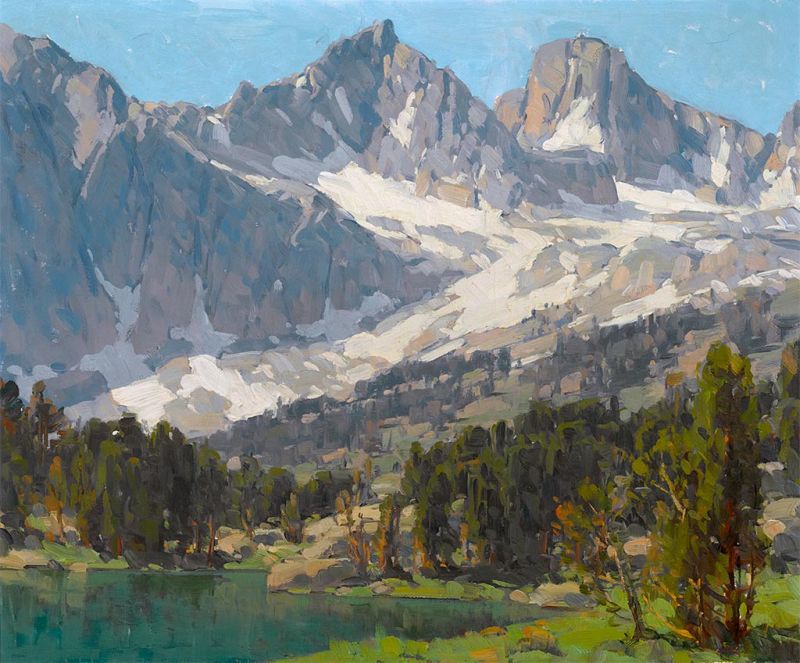 Mount Gayley, High Sierras, California, n.d. by Edgar Alwin Payne | Painting Reproduction