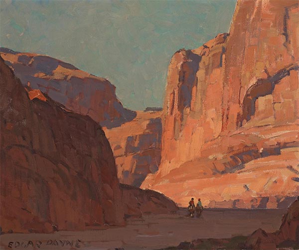 Canyon del Muerto, Undated | Edgar Alwin Payne | Painting Reproduction