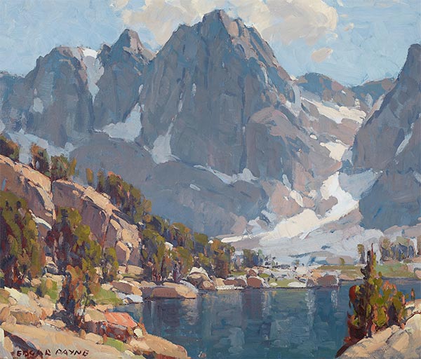 Kearsage Peaks, High Sierras, Undated | Edgar Alwin Payne | Painting Reproduction
