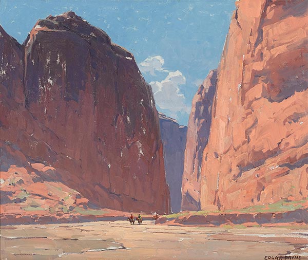 Canyon Walls, Undated | Edgar Alwin Payne | Painting Reproduction
