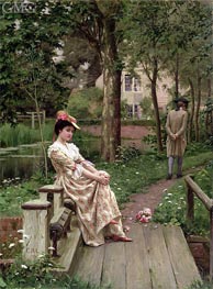 Off, 1899 by Blair Leighton | Painting Reproduction