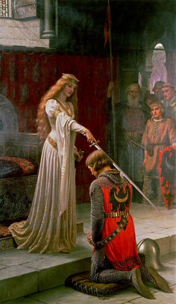 The Accolade, 1901 | Blair Leighton | Painting Reproduction