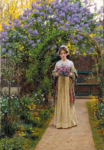 Lilac, 1901 | Blair Leighton | Painting Reproduction