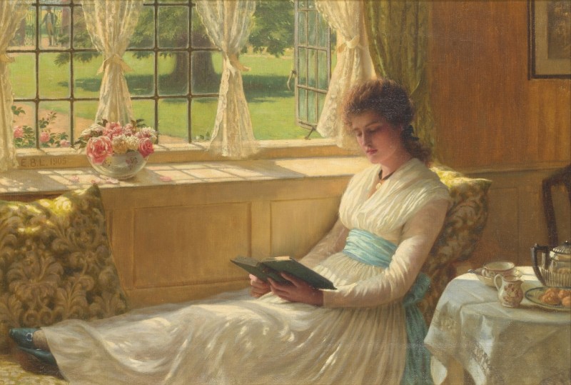 Der Fenstersitz, 1905 | Blair Leighton