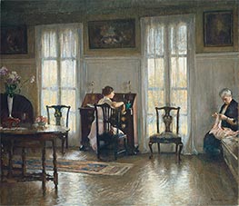 Mother and Mary | Edmund Charles Tarbell | Painting Reproduction