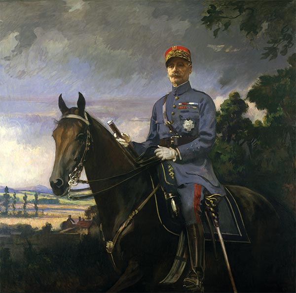 Marshal Ferdinand Foch, 1920 | Edmund Charles Tarbell | Gemälde Reproduktion