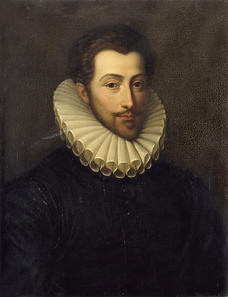 Louis de Clermont d'Amboise, 1835 by Édouard-Henri-Théophile Pingret | Painting Reproduction