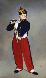 The Fifer, 1866 by Manet | Painting Reproduction