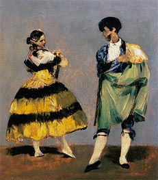Spanish Dancers | Manet | Gemälde Reproduktion