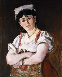 The Italian, 1860 von Manet | Gemälde-Reproduktion