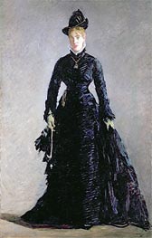 A Parisian Lady, n.d. von Manet | Gemälde-Reproduktion