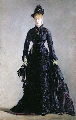 A Parisian Lady | Manet | Painting Reproduction 13690 | TOPofART