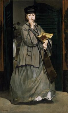 Street Singer | Manet | Painting Reproduction 18834 | TOPofART