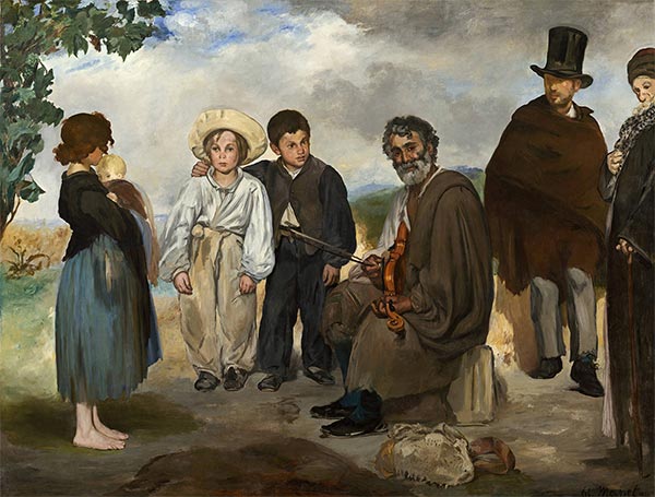 The Old Musician, 1862 by Manet | Painting Reproduction