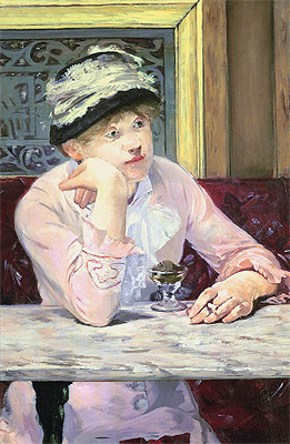 Plum Brandy, 1878 by Manet | Painting Reproduction