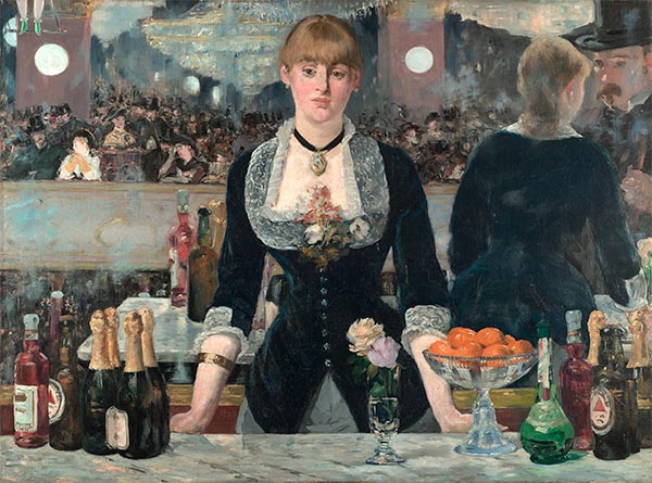 A Bar at the Folies-Bergere, c.1881/82 | Manet | Painting Reproduction