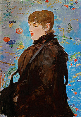 Autumn (Mery Laurent), 1882 by Manet | Painting Reproduction