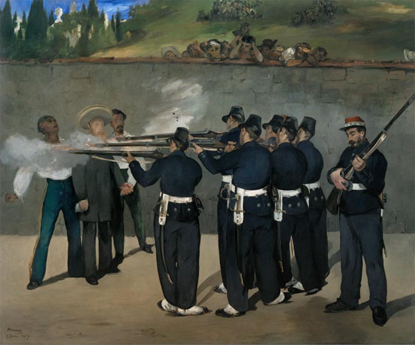 The Execution of the Emperor Maximilian, c1867/68 by Manet | Painting Reproduction