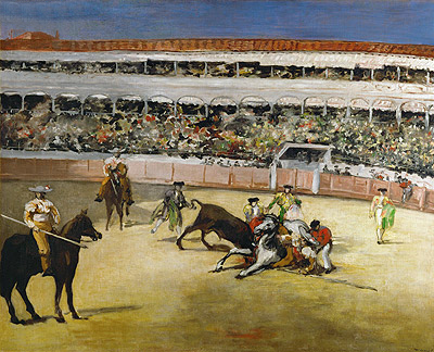 Bull Fight, 1865 | Manet | Gemälde Reproduktion