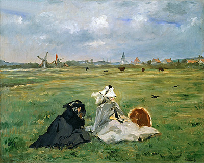 The Swallows, 1873 | Manet | Gemälde Reproduktion