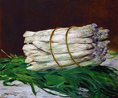 A Bunch of Asparagus, 1880 | Manet