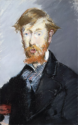 George Moore, c.1873/79 | Manet | Painting Reproduction