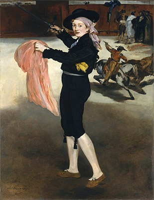 Mademoiselle V... im Kostüm eines Espada | Manet | Gemälde Reproduktion