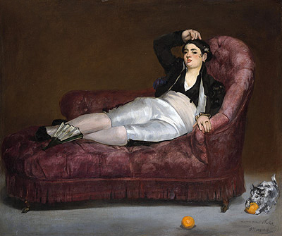 Young Woman Reclining in Spanish Costume, c.1862/63 | Manet | Gemälde Reproduktion