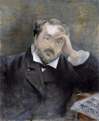 Emmanuel Chabrier, 1881 | Manet | Gemälde Reproduktion