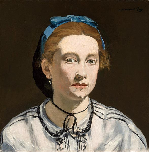 Victorine Meurent, c.1862 | Manet | Gemälde Reproduktion