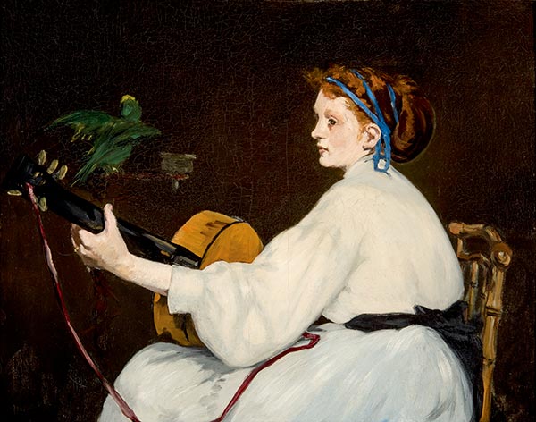 Die Gitarrenspielerin, 1866 | Manet