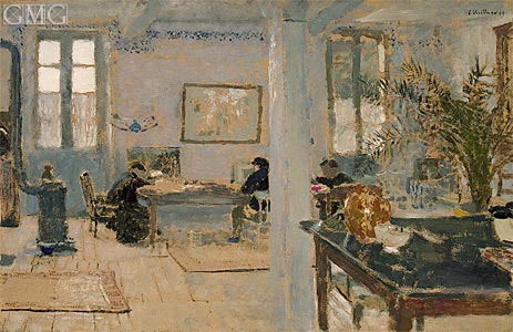 In einem Zimmer, 1899 | Vuillard | Gemälde Reproduktion