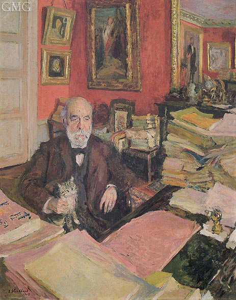 Portrait of Theodore Duret, 1912 | Vuillard | Painting Reproduction